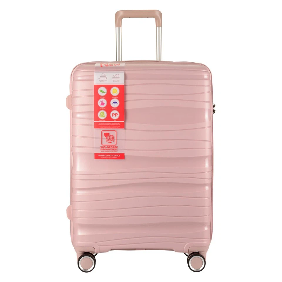 PP 4 Wheel Spinner Trolley Suitcases